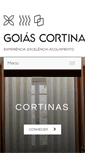 Mobile Screenshot of goiascortinas.com.br